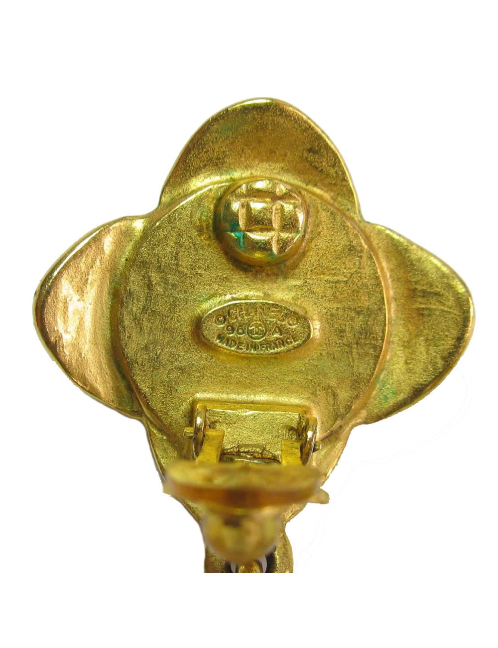 Boucles d'oreille Clips CHANEL vintage