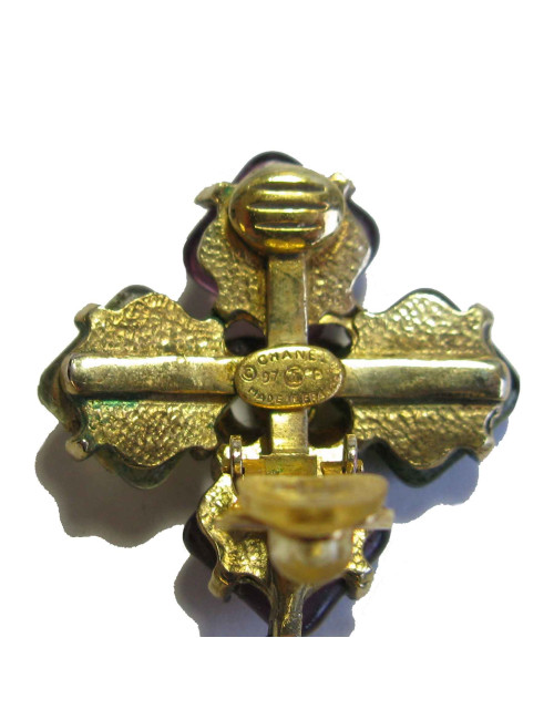 Boucles d'oreille clips CHANEL Vintage