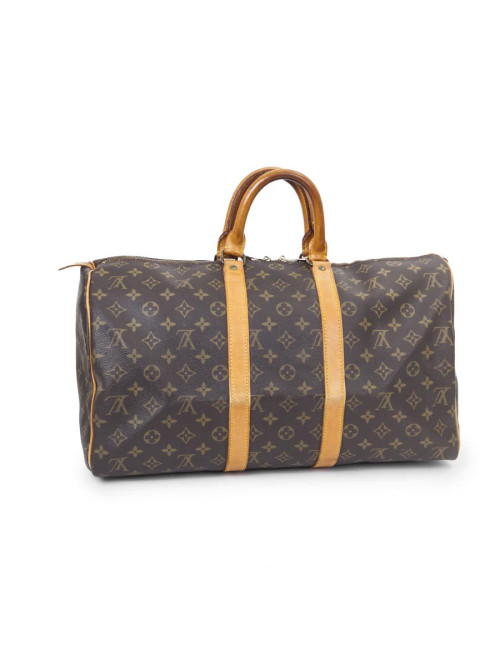 Sac Keepall 45 LOUIS VUITTON Toile Monogram