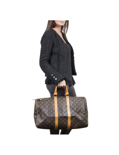 Sac Keepall 45 LOUIS VUITTON Toile Monogram