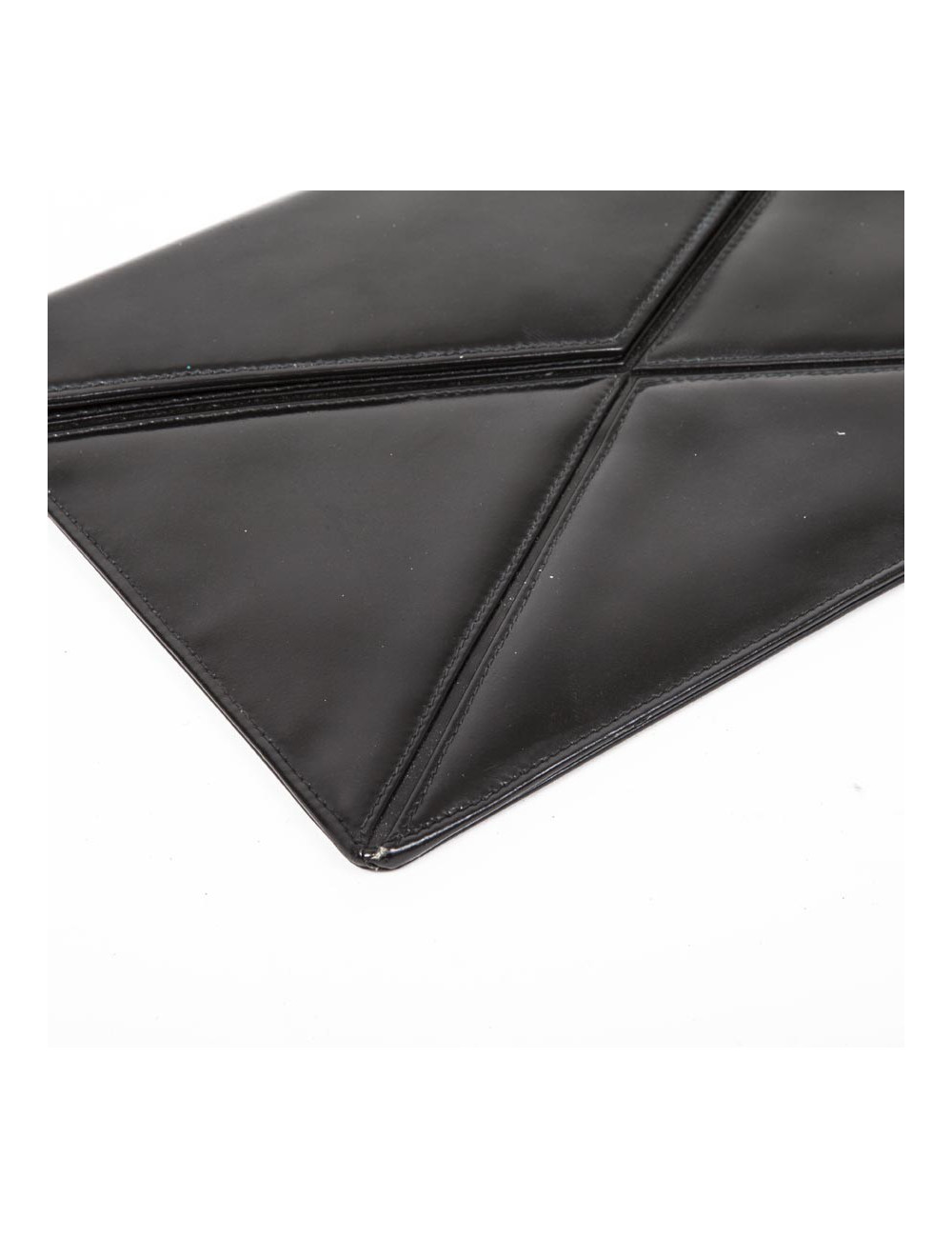 Pochette CHRISTIAN DIOR Vintage cuir verni noir