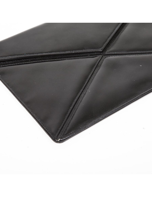 Pochette CHRISTIAN DIOR Vintage cuir verni noir