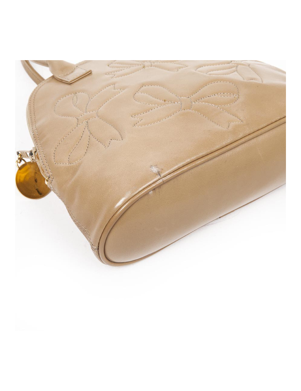 Sac NINA RICCI en cuir gold