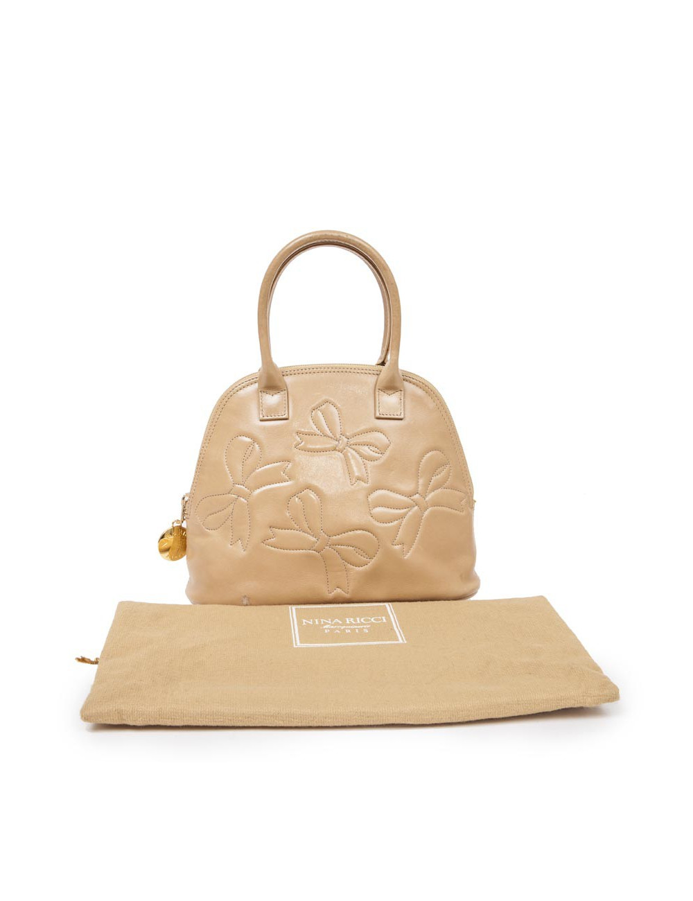 Sac NINA RICCI en cuir gold