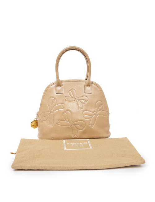 Sac NINA RICCI en cuir gold