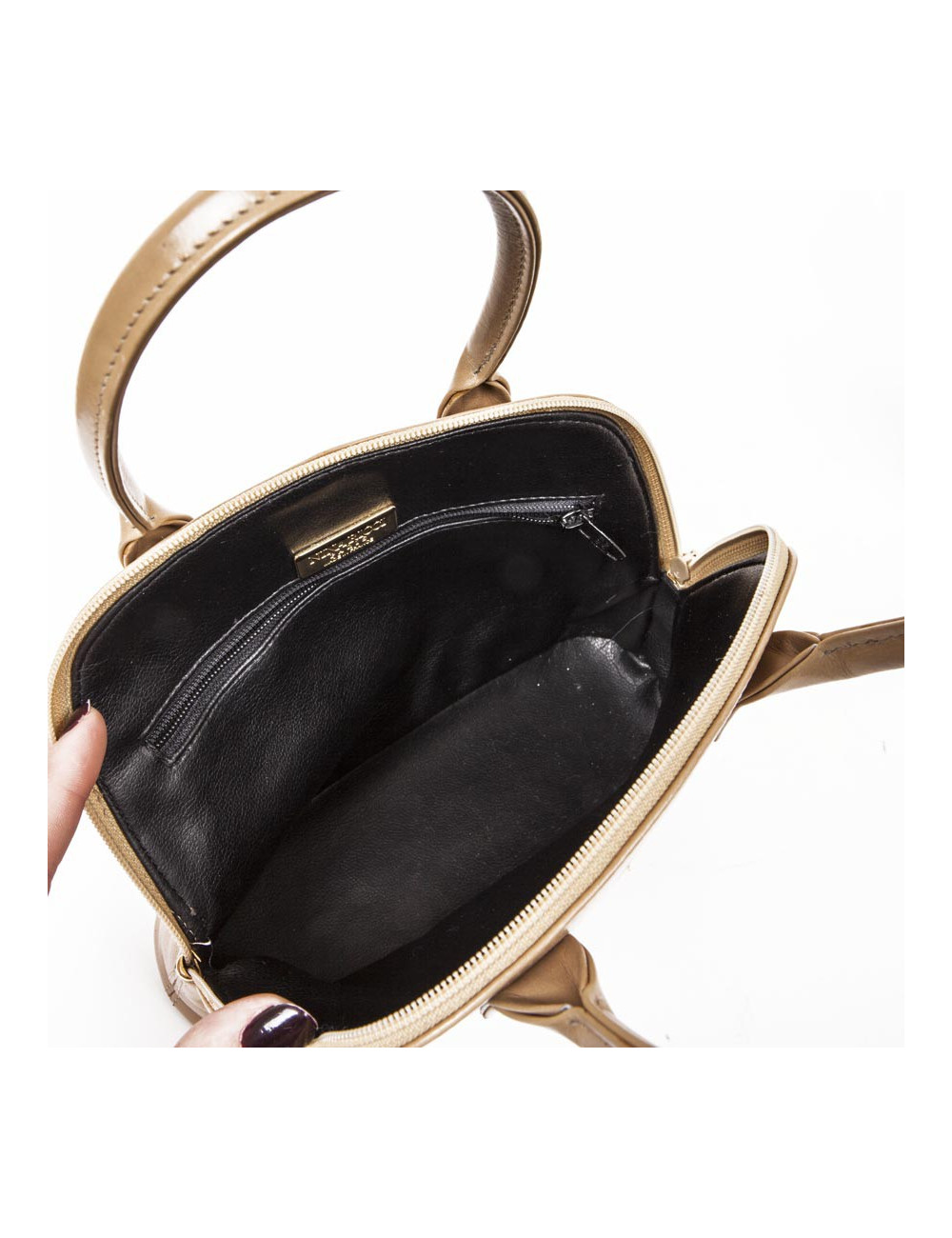 Sac NINA RICCI en cuir gold
