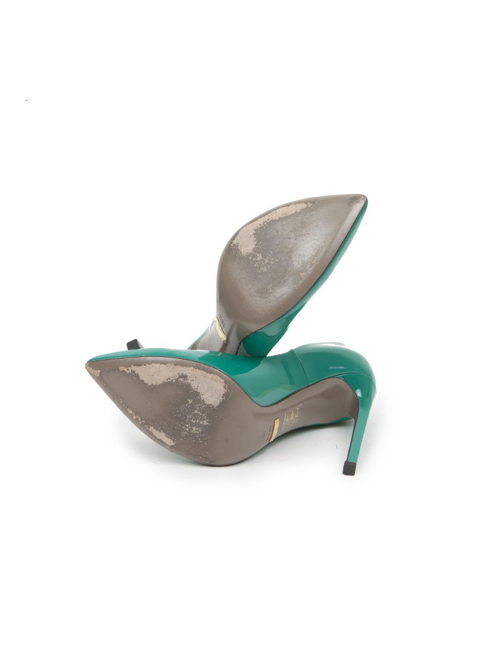 GUCCI pumps in green patent leather size 39.5EU