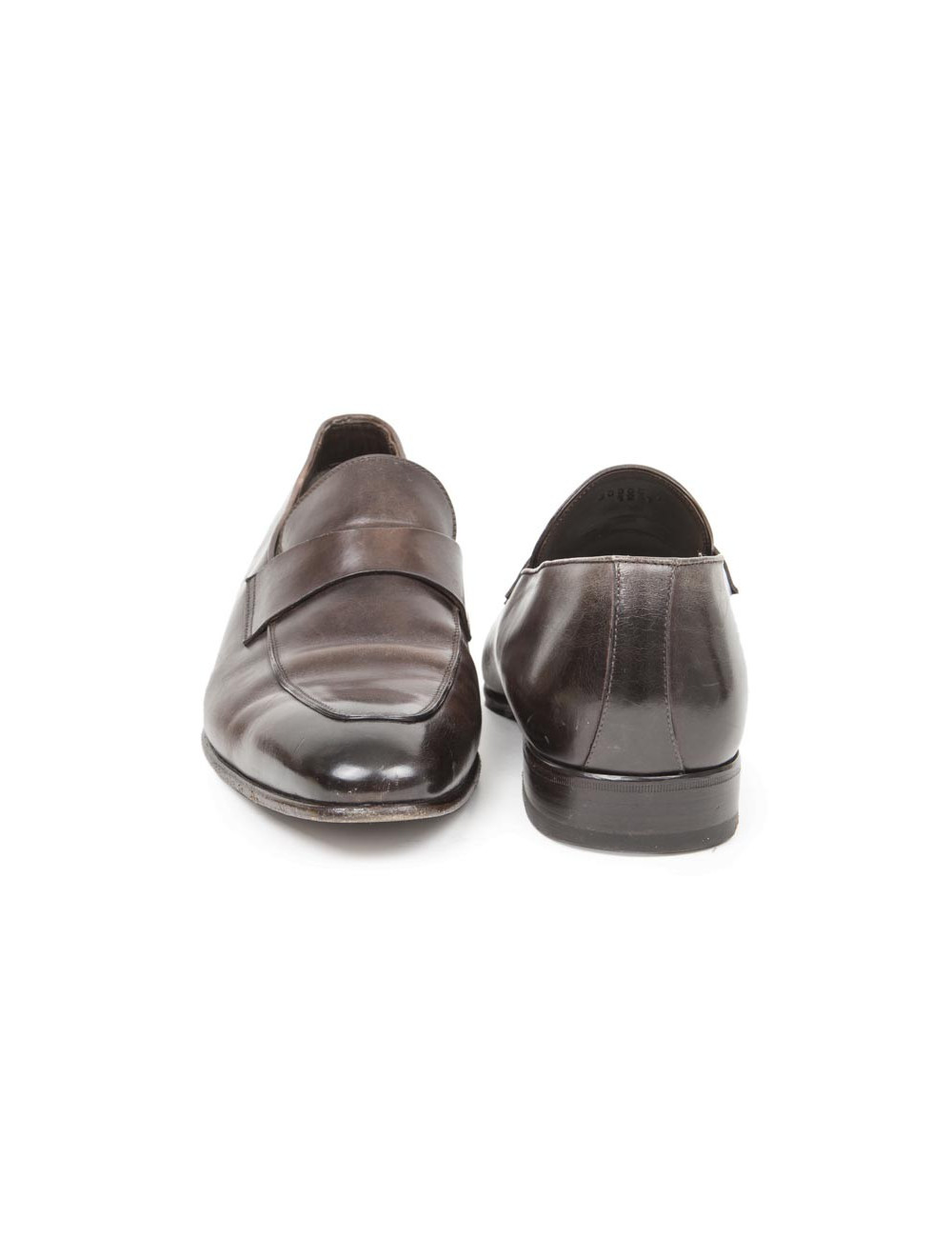 mocassins  TOM FORD T 46 en cuir marron glacé