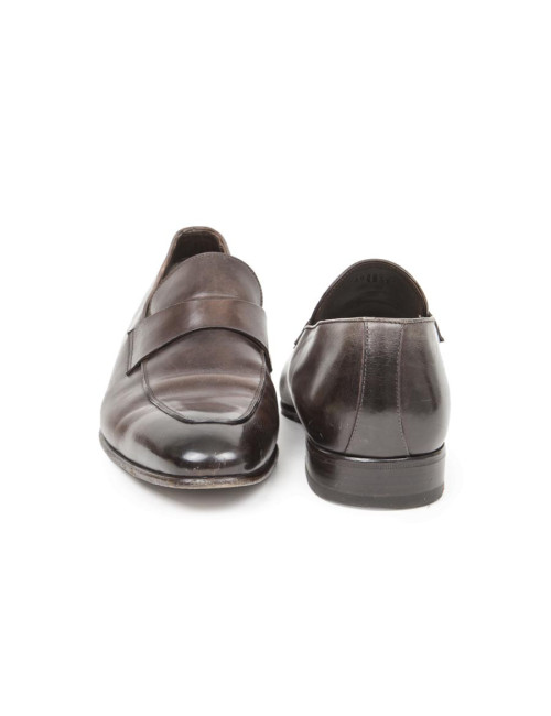 mocassins  TOM FORD T 46 en cuir marron glacé