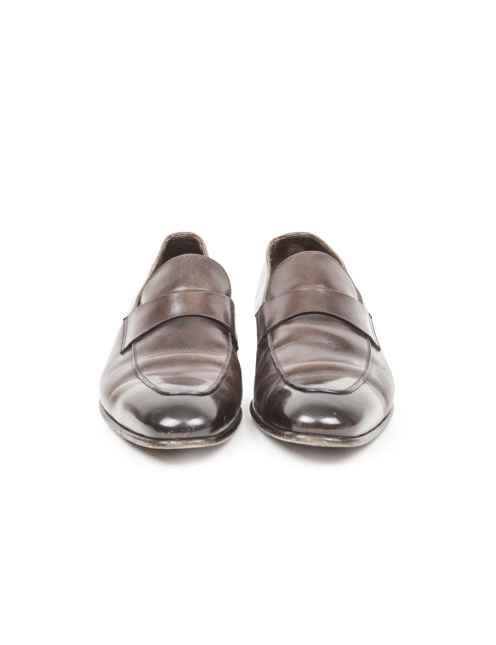 mocassins  TOM FORD T 46 en cuir marron glacé