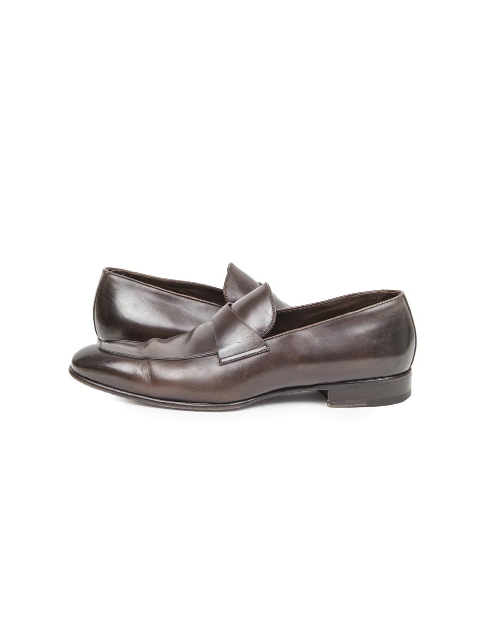 mocassins  TOM FORD T 46 en cuir marron glacé
