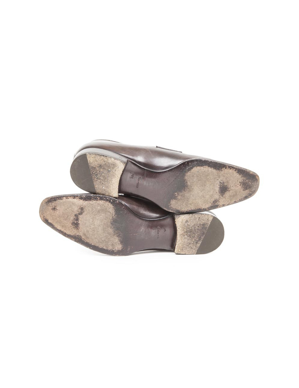 mocassins  TOM FORD T 46 en cuir marron glacé