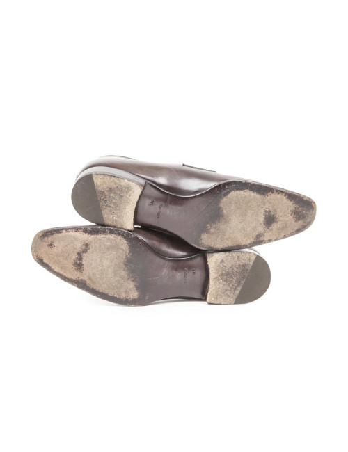 mocassins  TOM FORD T 46 en cuir marron glacé