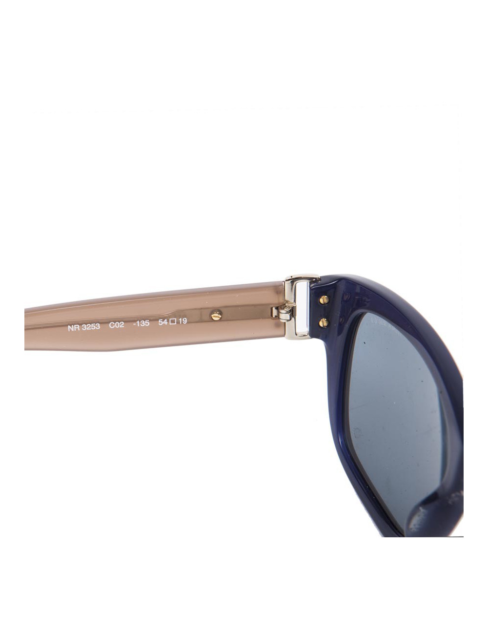 Lunettes de soleil NINA RICCI marron et bleu