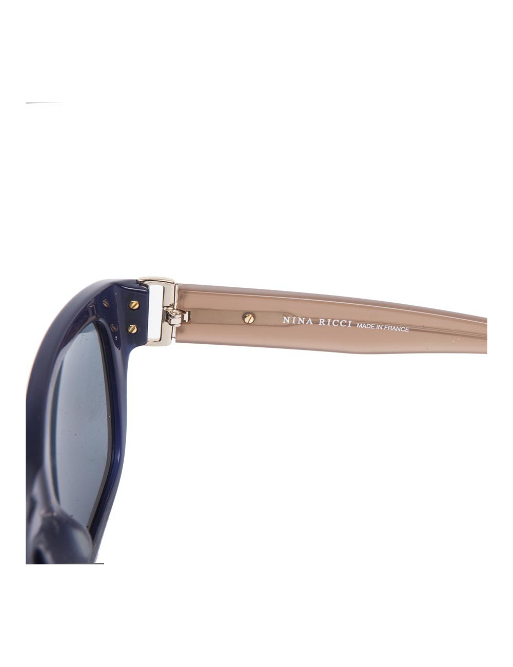 Lunettes de soleil NINA RICCI marron et bleu