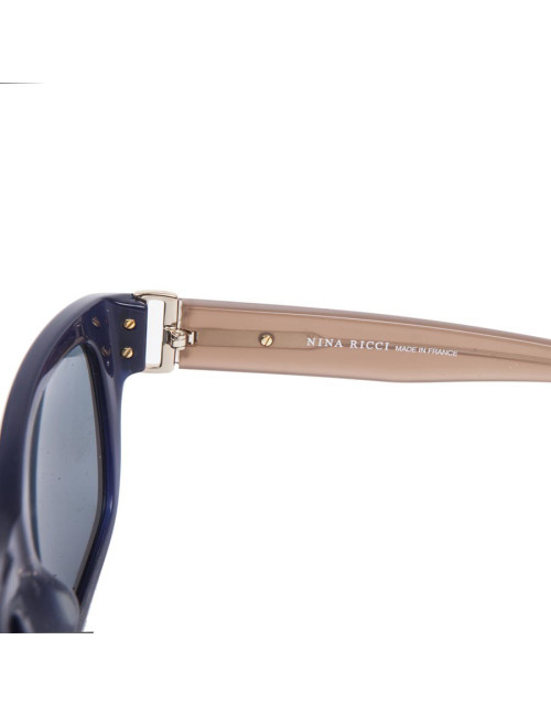 Lunettes de soleil NINA RICCI marron et bleu