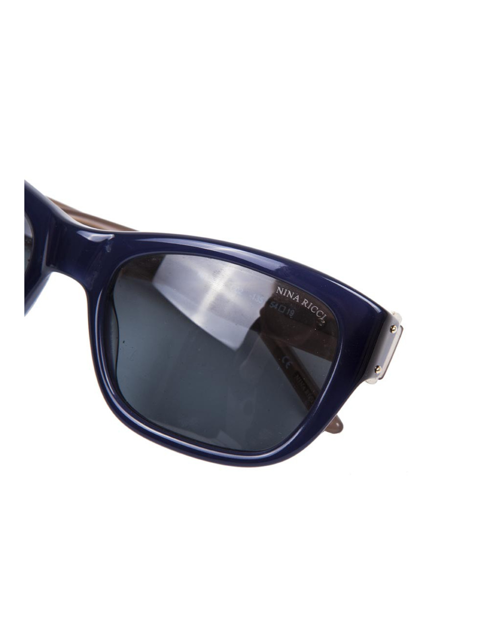 Lunettes de soleil NINA RICCI marron et bleu