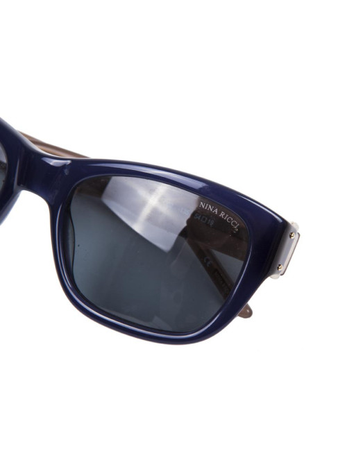 Lunettes de soleil NINA RICCI marron et bleu