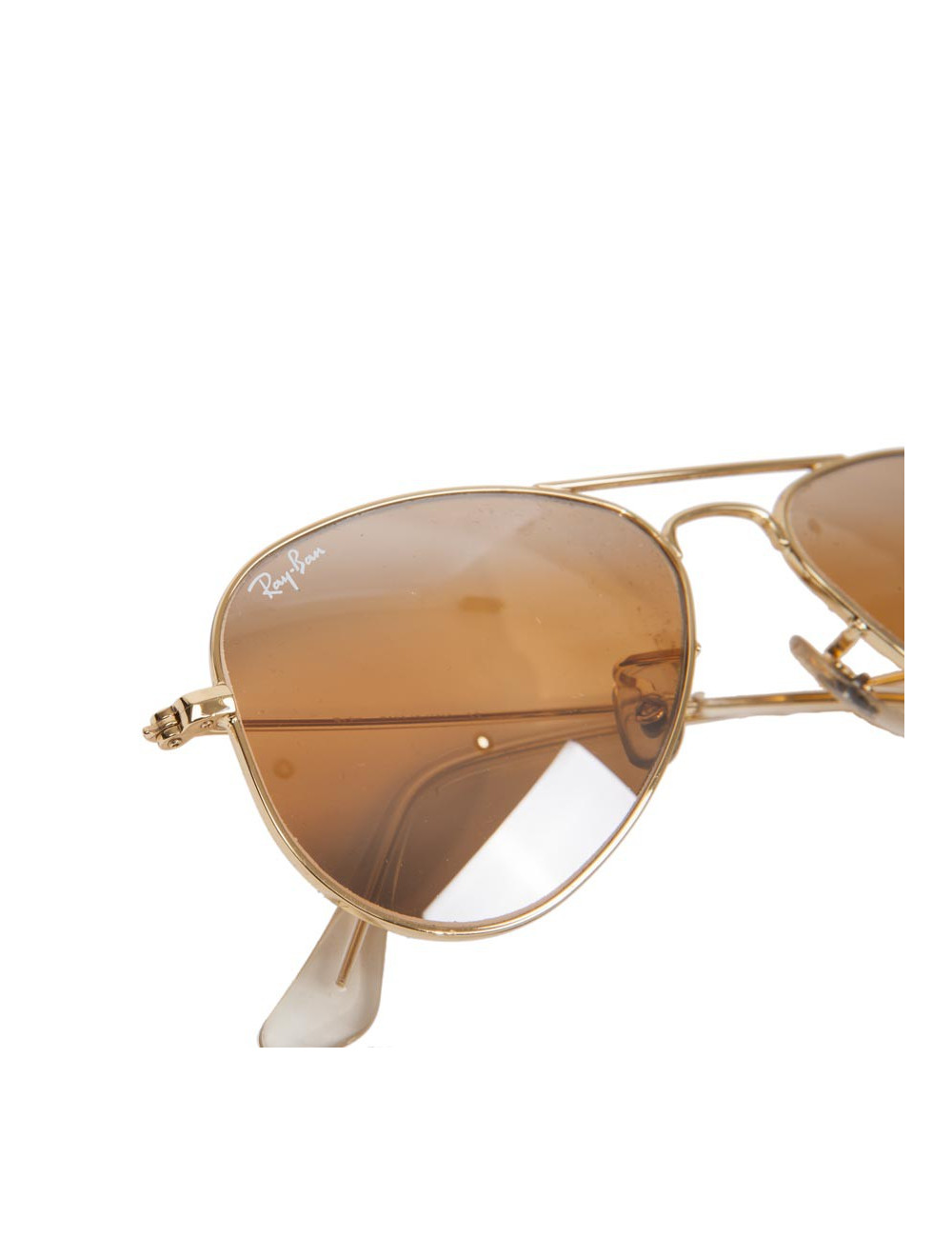 Lunettes de soleil RAY BAN en métal doré