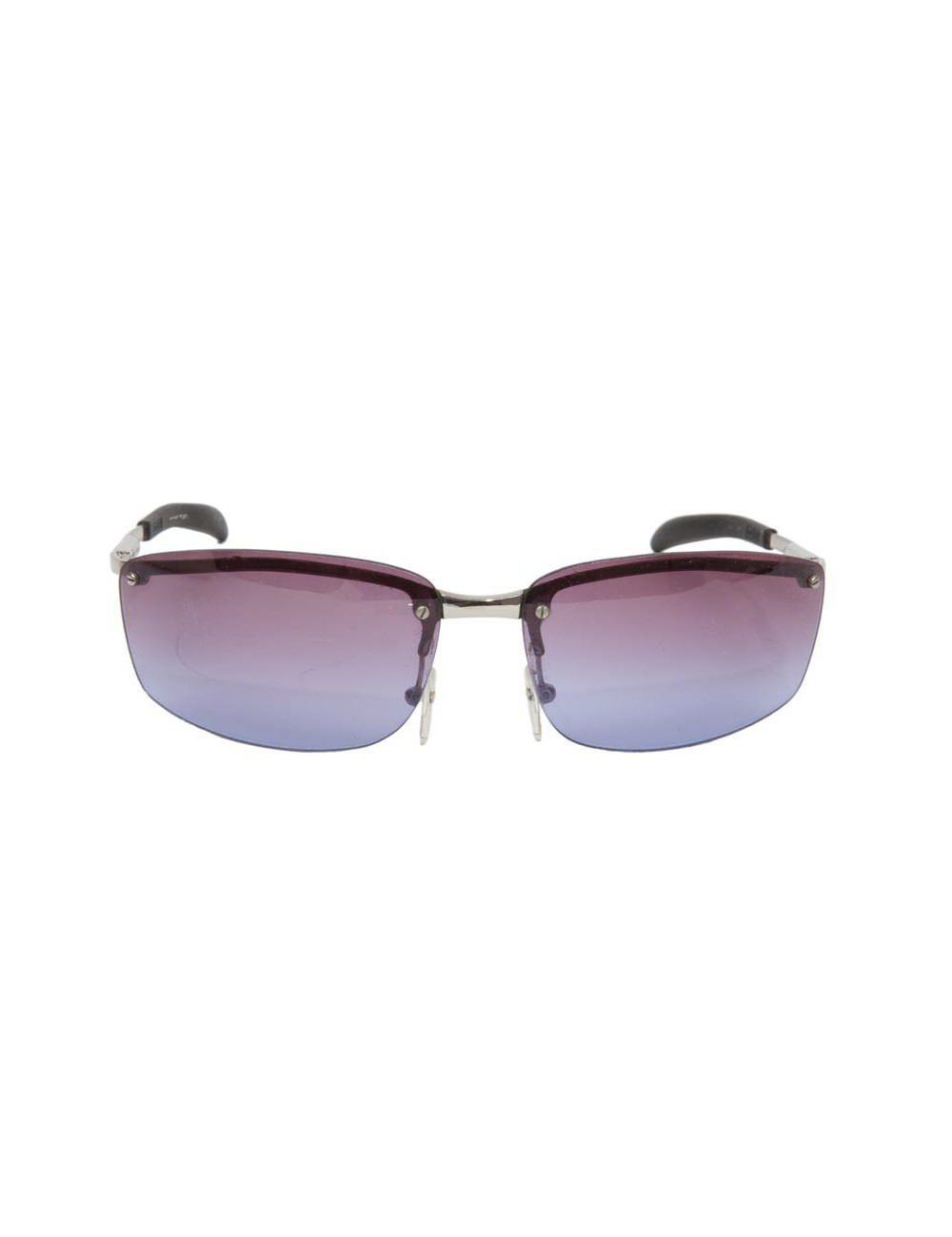 Lunettes de soleil DIESEL couleur argent et violet