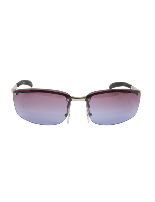 Lunettes de soleil DIESEL couleur argent et violet