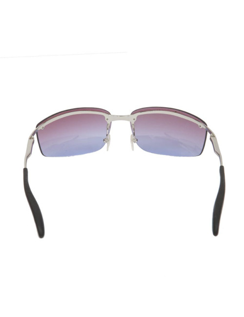 DIESEL pruple and silver sunglasses