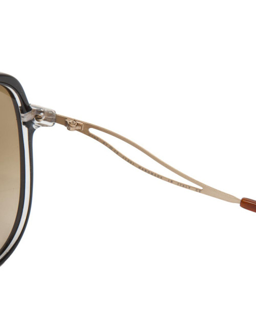 VICTORIA BECKHAM Oversized sunglasses in black plexi