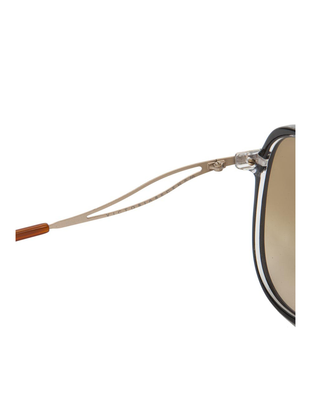 VICTORIA BECKHAM Oversized sunglasses in black plexi