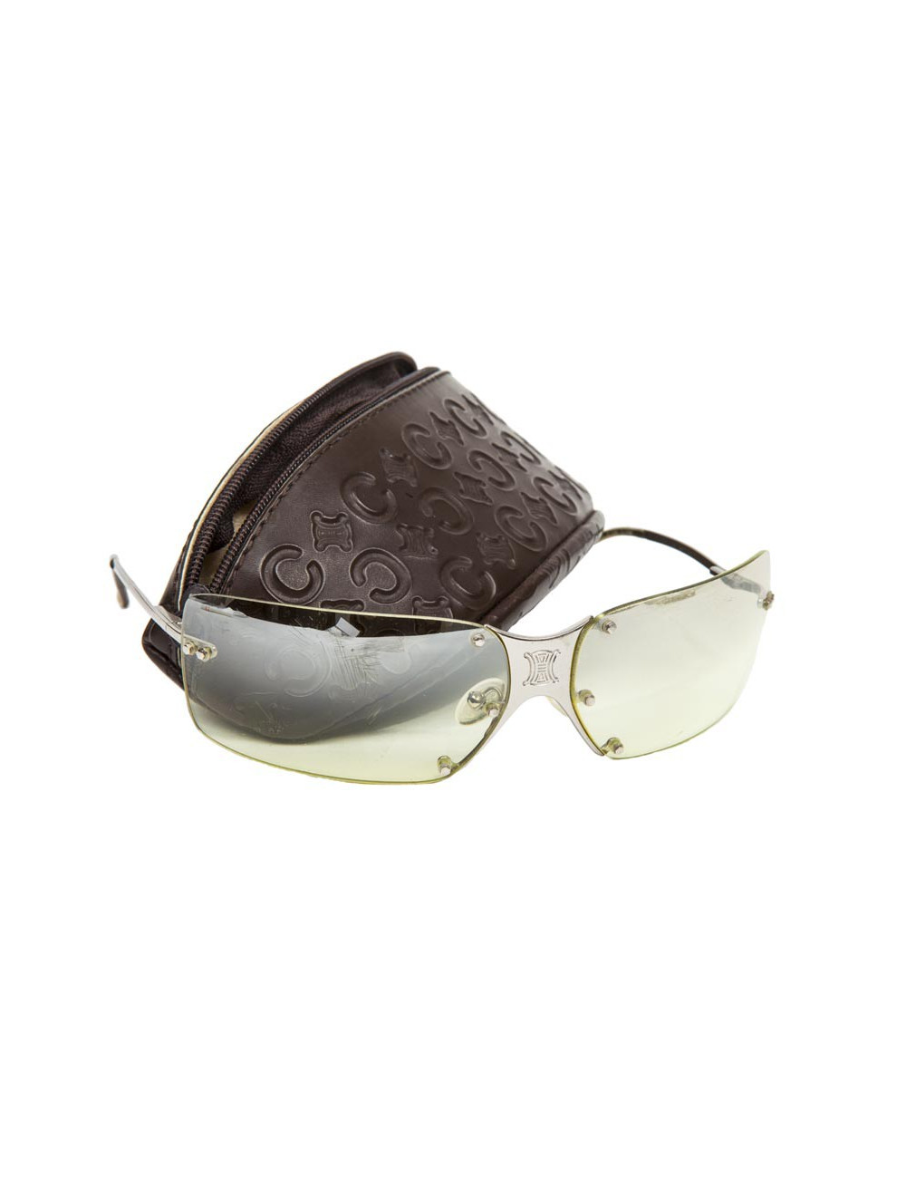 Lunettes de soleil CELINE vert