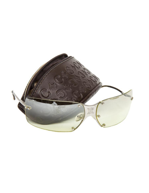 Lunettes de soleil CELINE vert