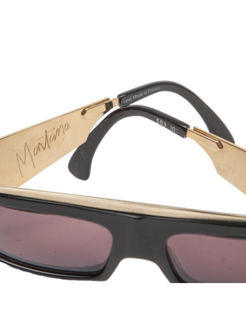 Lunettes de soleil MANTANA noir et doré