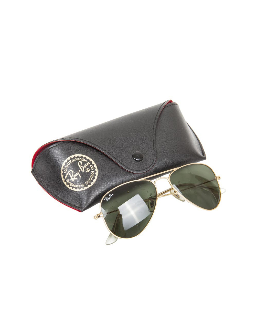 Lunettes de soleil RAY BAN en métal doré