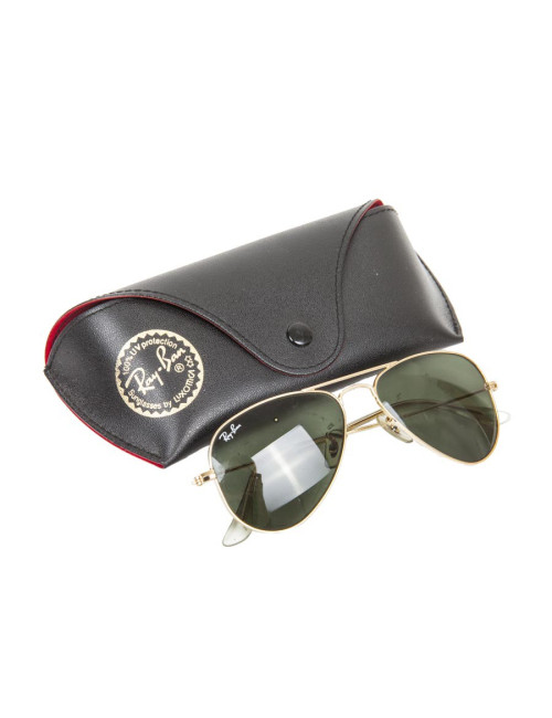 Lunettes de soleil RAY BAN en métal doré