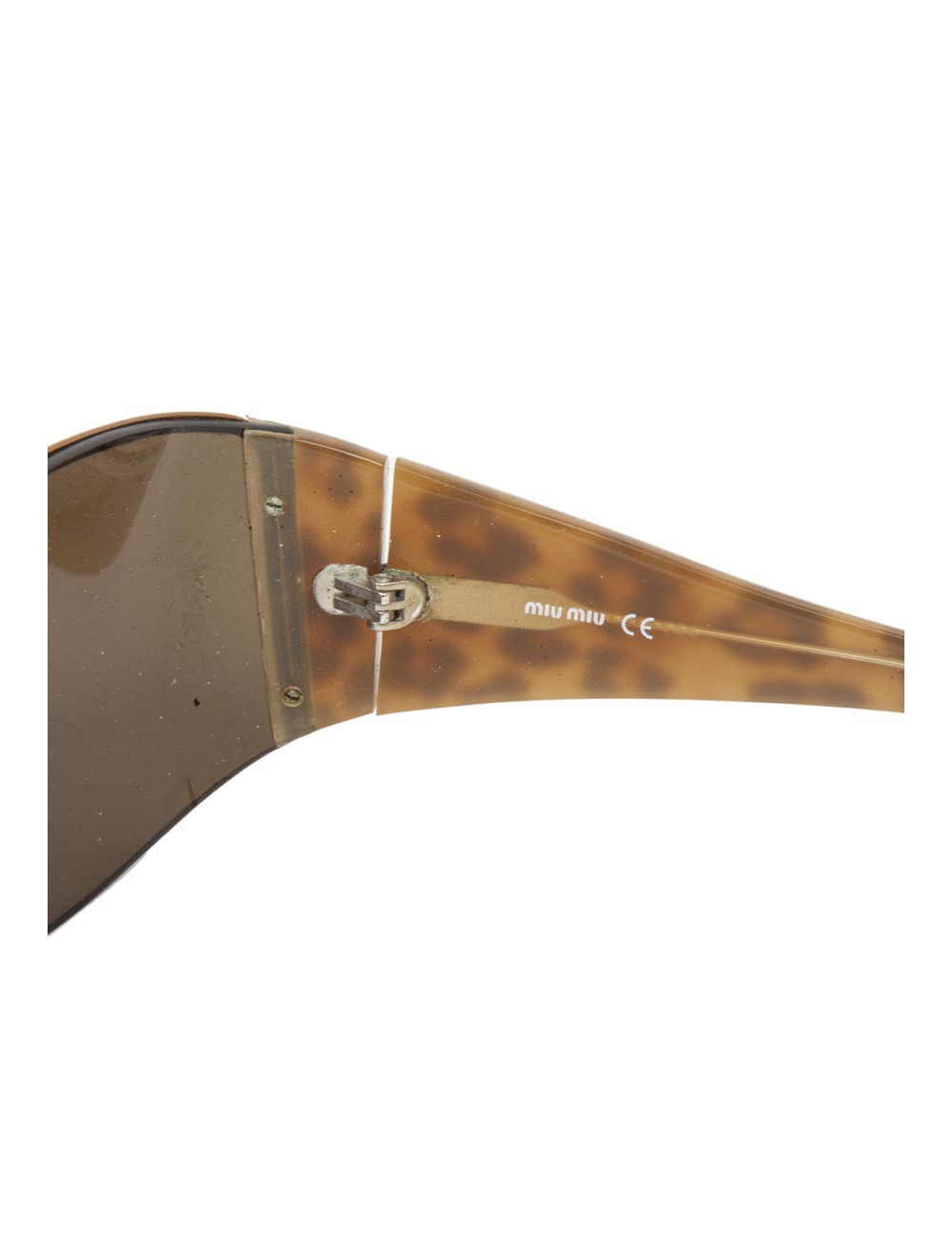 Lunettes de soleil MIU MIU léopard