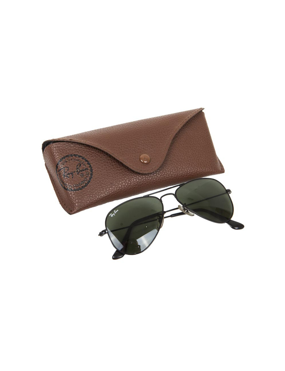 Lunettes de soleil RAY BAN en métal noir