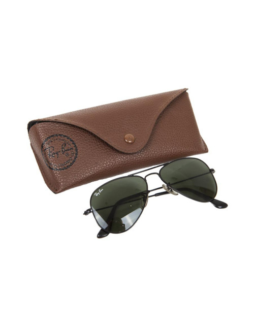 Lunettes de soleil RAY BAN en métal noir