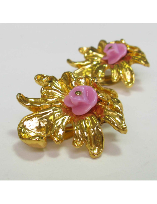 Boucles d'oreille clips CHRISTIAN LACROIX Vintage