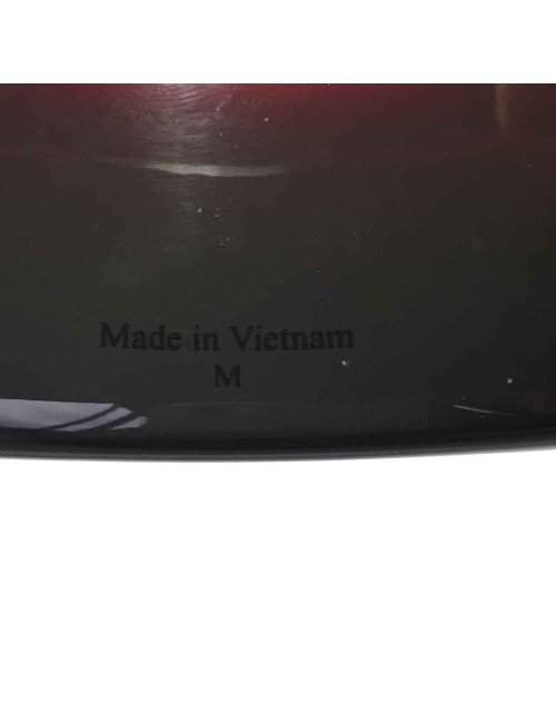 Bracelet HERMÈS en bois laqué rouge et gris