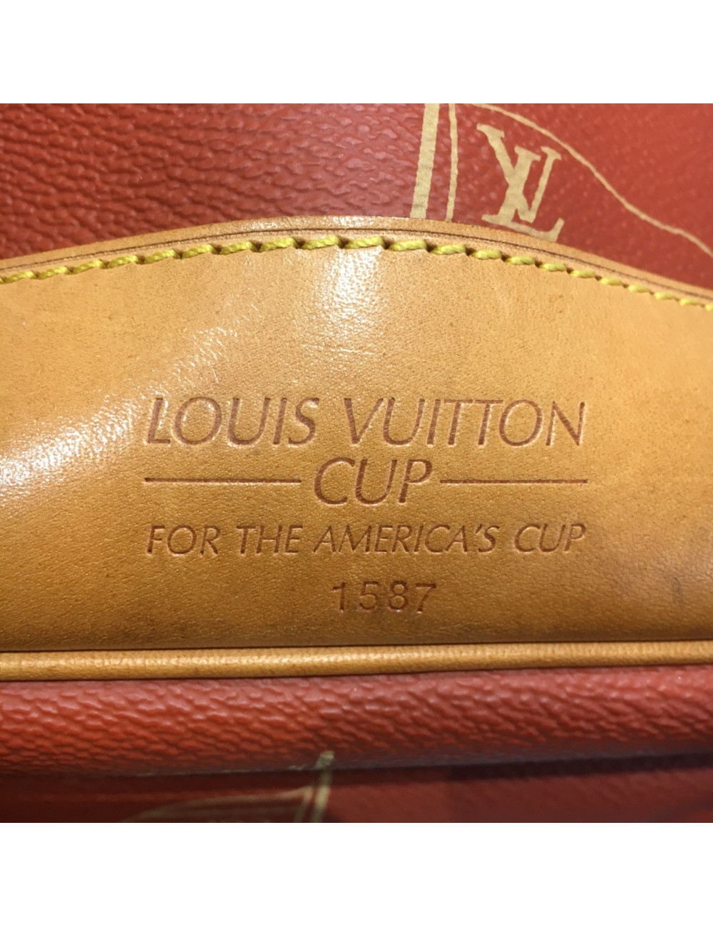 LOUIS VUITTON collector satchel limited edition America's Cup 1587