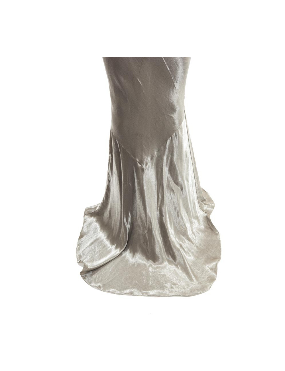 Robe CHRISTIAN DIOR longue ocre