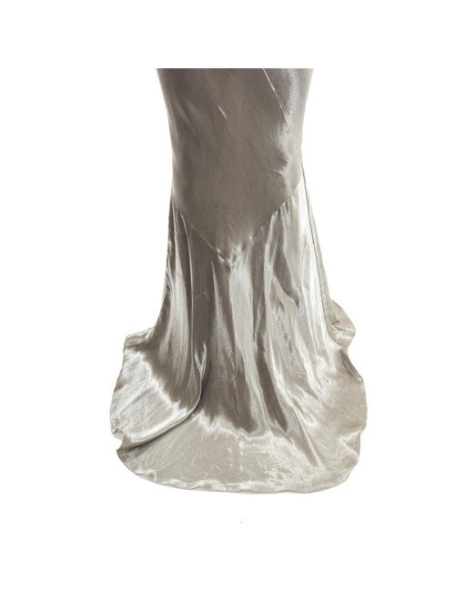 Robe CHRISTIAN DIOR longue ocre