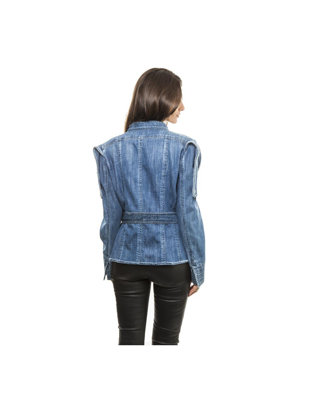 Veste en jean CHANEL T 44