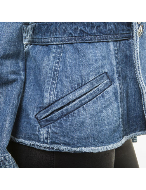 Veste en jean CHANEL T 44