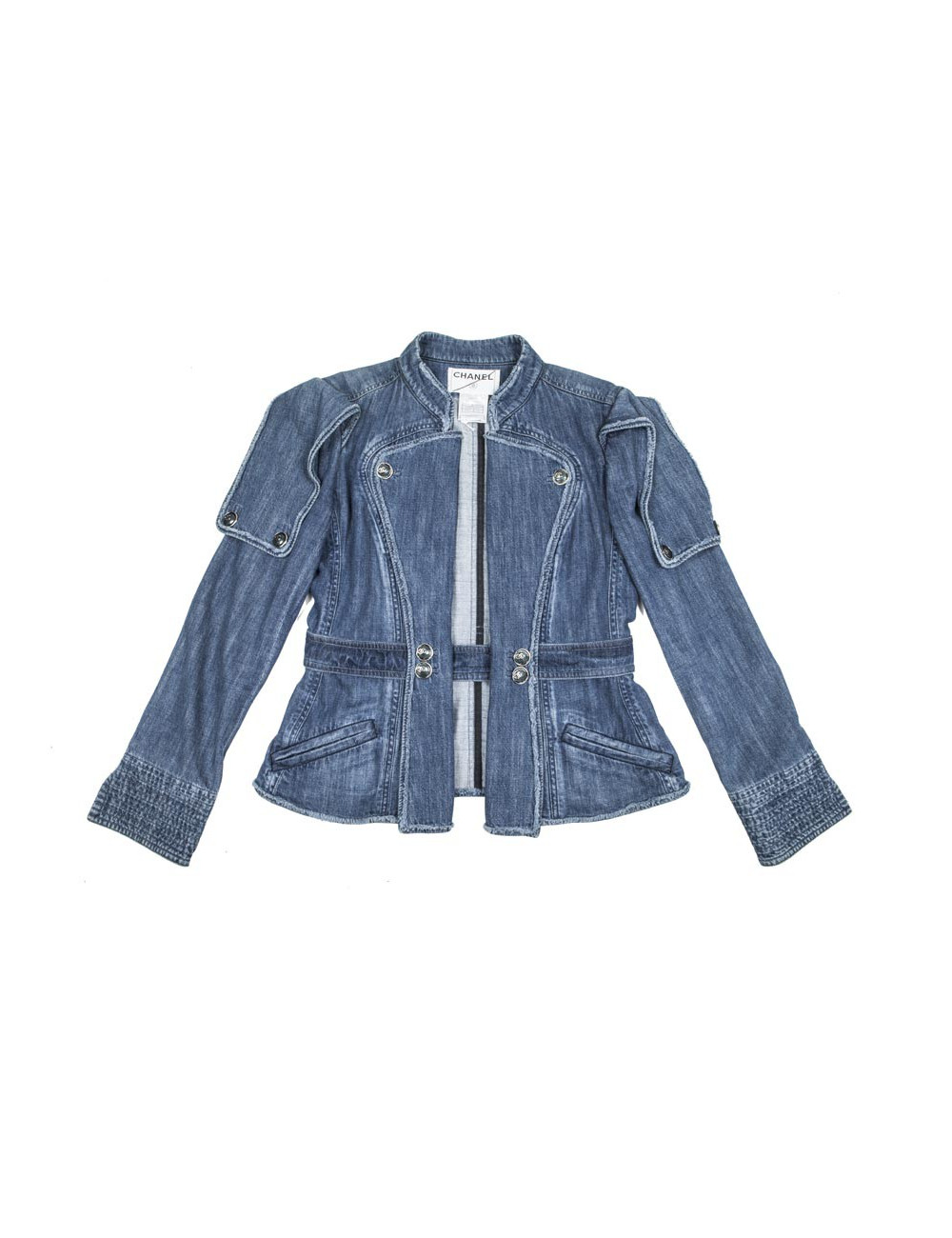 Veste en jean CHANEL T 44