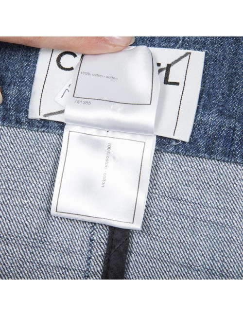 Veste en jean CHANEL T 44