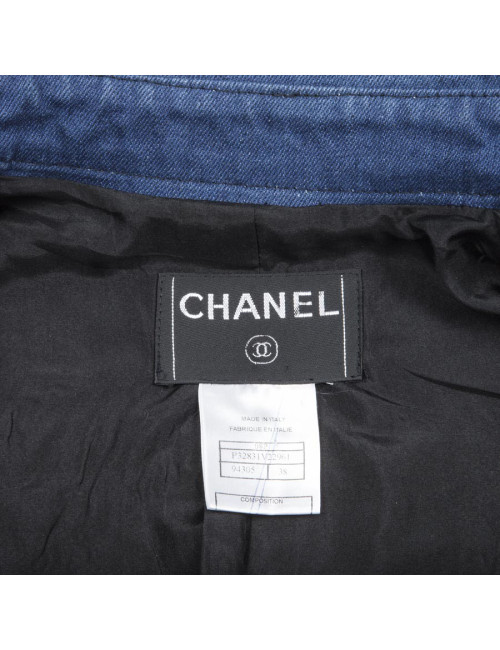 Blouson CHANEL Jean s t 38