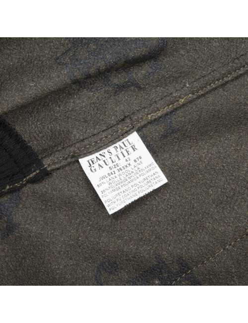 Blouson JEAN PAUL GAULTIER  toile vert kaki