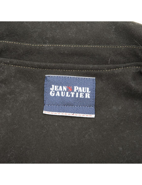 Blouson JEAN PAUL GAULTIER  toile vert kaki
