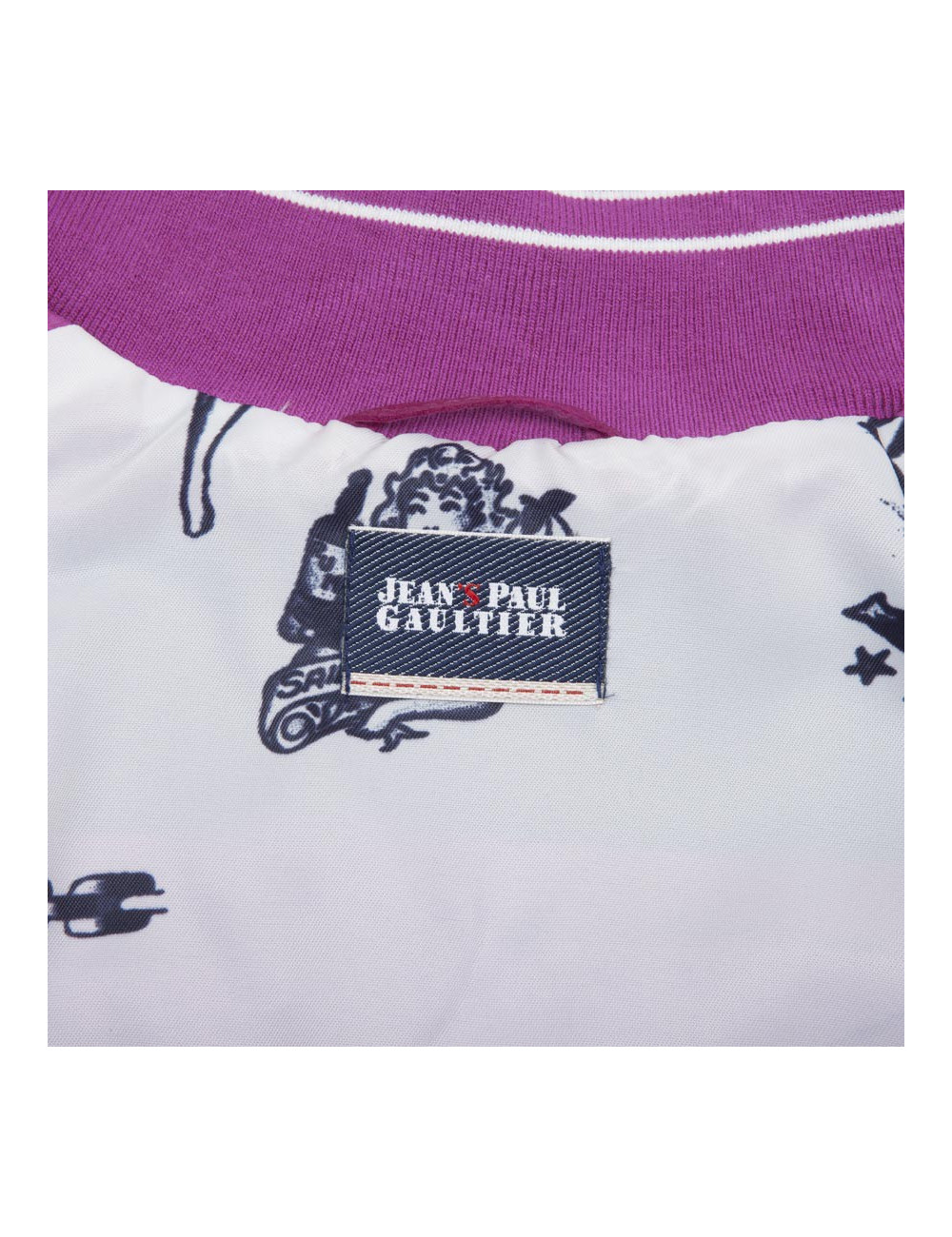 Blouson JEAN PAUL GAULTIER DAIM FUCHIA