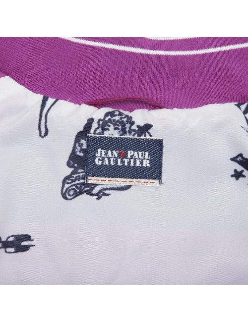 Blouson JEAN PAUL GAULTIER DAIM FUCHIA